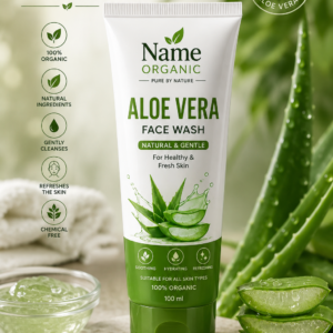 Organic Aloe Vera Face Wash