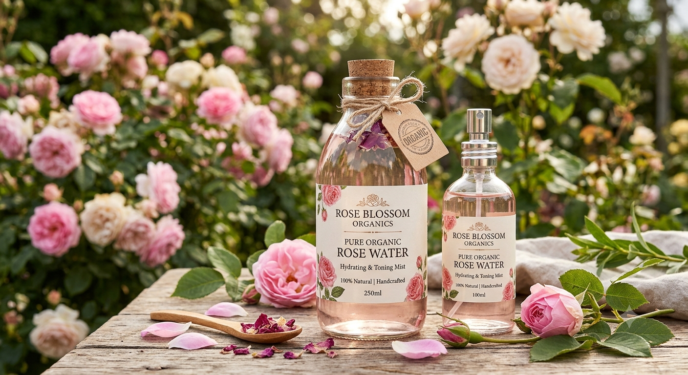 Organic Rose Water 2 Organic Rose Water - Image 2